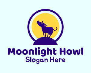 Howling Cow Hill logo design