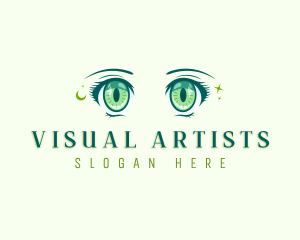 Salon - Anime Eye Beauty logo design