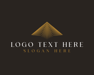 Tech - Luxury Pyramid Luxe logo design