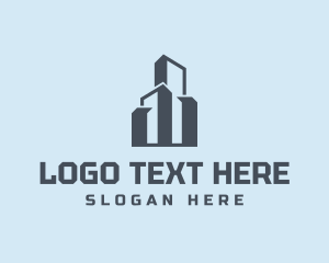 Commercial - Building Skyscraper Property logo design