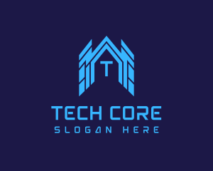 Digital Tech House logo design