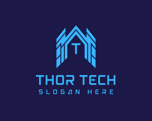 Digital Tech House logo design