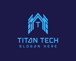 Digital Tech House logo design