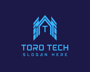 Digital Tech House logo design