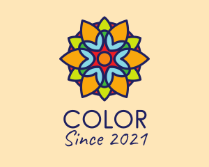Pattern - Moroccan Floral Tile logo design