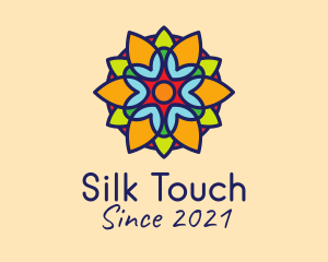 Moroccan Floral Tile  logo design