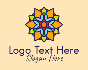 Moroccan Floral Tile  Logo