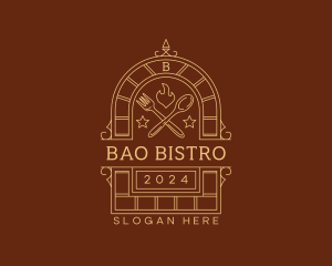 Oven Bistro Diner logo design