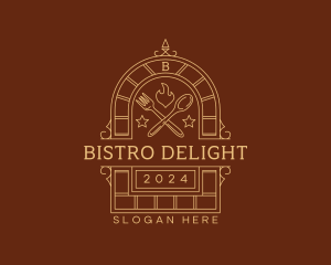 Oven Bistro Diner logo design