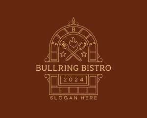 Oven Bistro Diner logo design