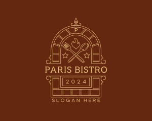 Oven Bistro Diner logo design