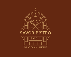 Oven Bistro Diner logo design