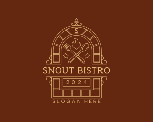 Oven Bistro Diner logo design