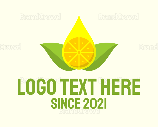Citrus Lemon Juice Logo