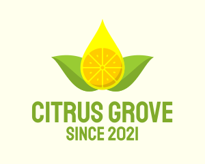 Citrus Lemon Juice logo design