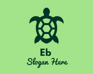 Creature - Green Sea Turtle logo design