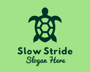 Green Sea Turtle  logo design