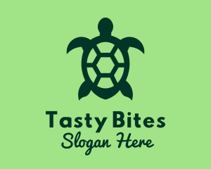 Animal Conservation - Green Sea Turtle logo design