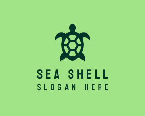 Green Sea Turtle  logo design