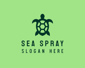 Green Sea Turtle  logo design