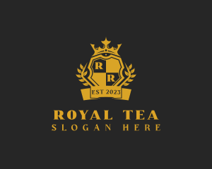 Regal Monarchy Royal Shield  logo design