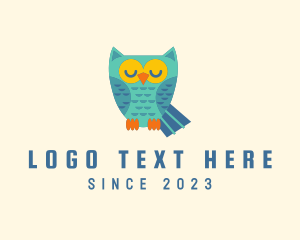 Wise - Colorful Owl Mascot logo design
