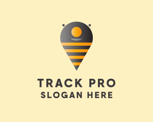 Bee Location Finder logo design