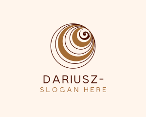 Macchiato - Coffee Circle Swirl logo design