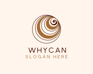 Macchiato - Coffee Circle Swirl logo design