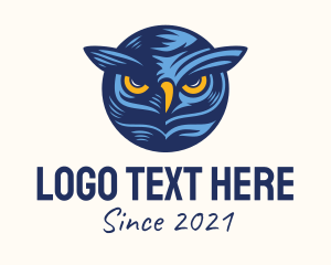 Owl Bird Emblem  Logo