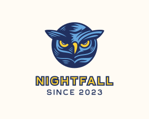 Nocturnal - Owl Bird Nocturnal logo design