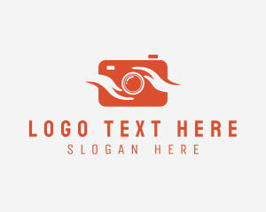 Vlog - Camera Snapshot Vlogger logo design
