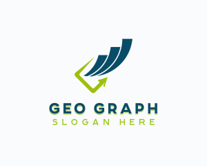 Arrow Graph Investment logo design