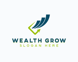 Arrow Graph Investment logo design