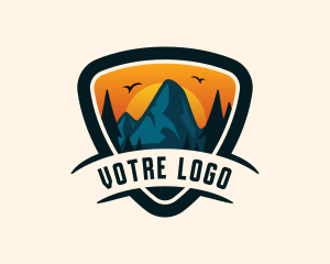 Himalayas - Adventure Mountain Summit logo design