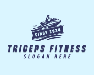 Jetski Fitness Center logo design