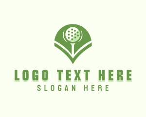 Golfing - Sports Golfing Competition logo design