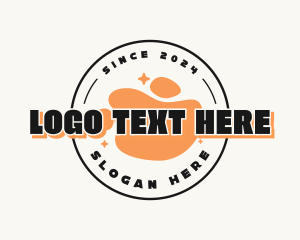 Urban Style - Hipster Blob Shape logo design