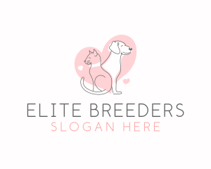 Love Pet Veterinary logo design