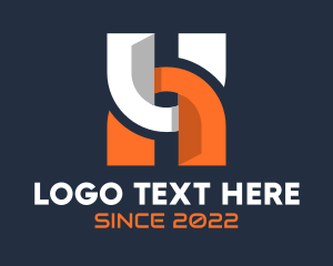 Technician - Software Technician Letter H logo design