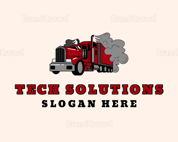 Smoke Forwarding Truck Logo