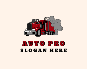 Smoke Forwarding Truck Logo