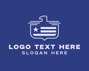 American - Political American Eagle logo design