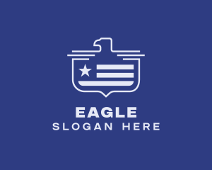 Political American Eagle logo design