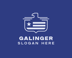 Veteran - Political American Eagle logo design