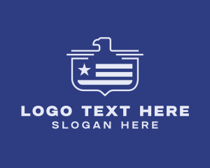 Usa - Political American Eagle logo design