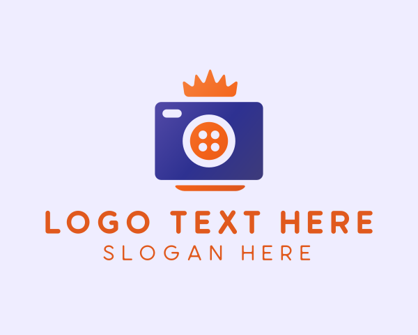 Camera Store - Royal Camera Studio logo design