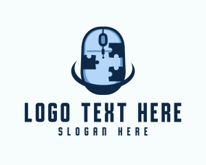 Click - Mouse Tech Gadget logo design