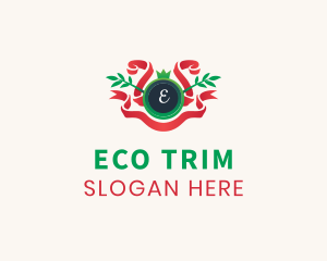 Eco Bamboo Ribbon logo design