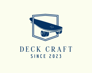 Deck - Longboard Skate Sport logo design